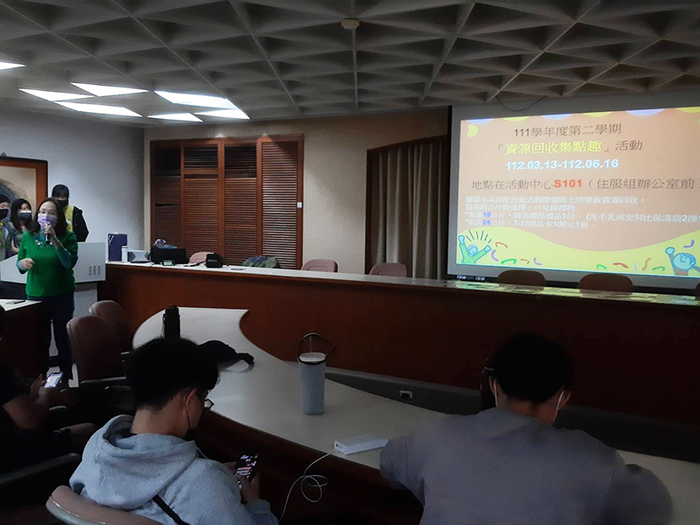 The second semester of the 111th school year, Environmental Protection Pioneer Workshop 112/03/13(I)Image