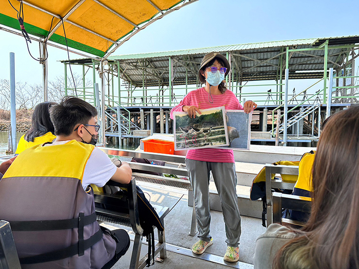 Second Semester of the 111th Academic Year Walking Tour of the Ecological Beauty of Taijiang 112/04/24(I)Image
