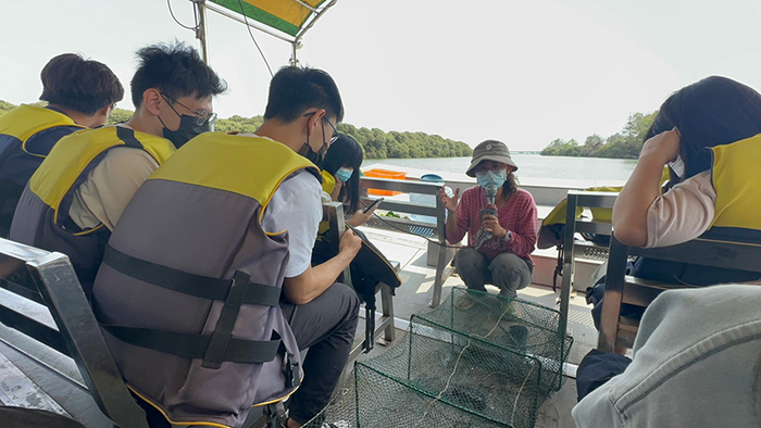 Second Semester of the 111th Academic Year Walking Tour of the Ecological Beauty of Taijiang 112/04/24(I)Image
