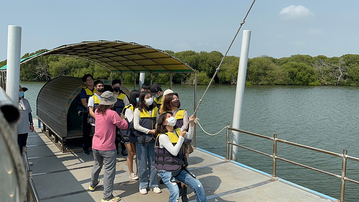 Second Semester of the 111th Academic Year Walking Tour of the Ecological Beauty of Taijiang 112/04/24(I)Image