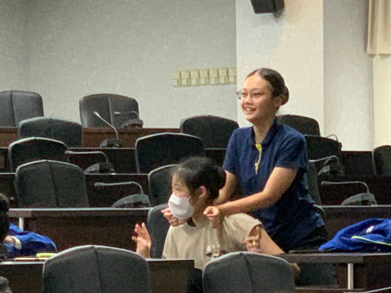 111學年度第二學期   健康講座-跟痠痛說掰掰Image