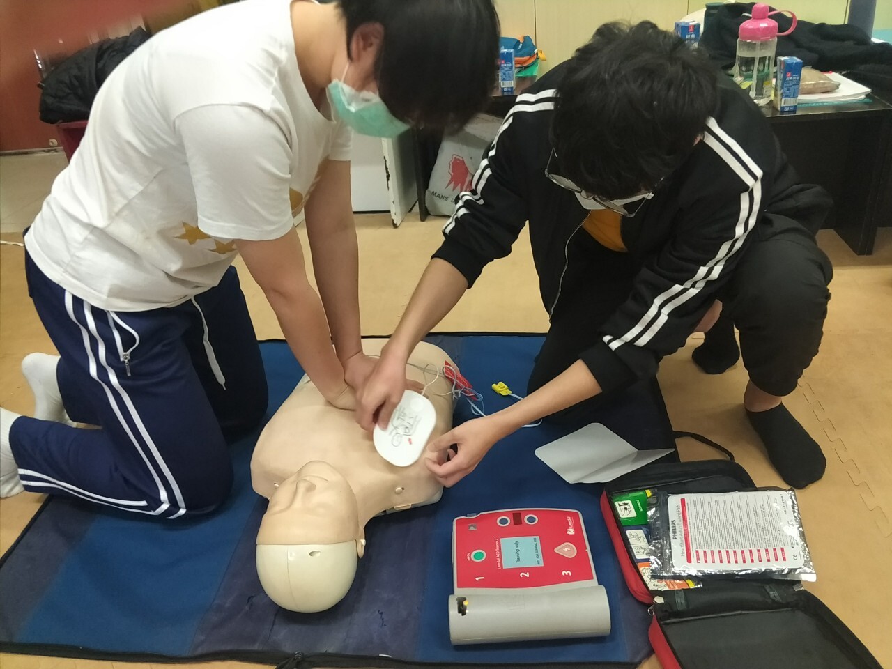 109 school year second semester training and education of first-aidersImage