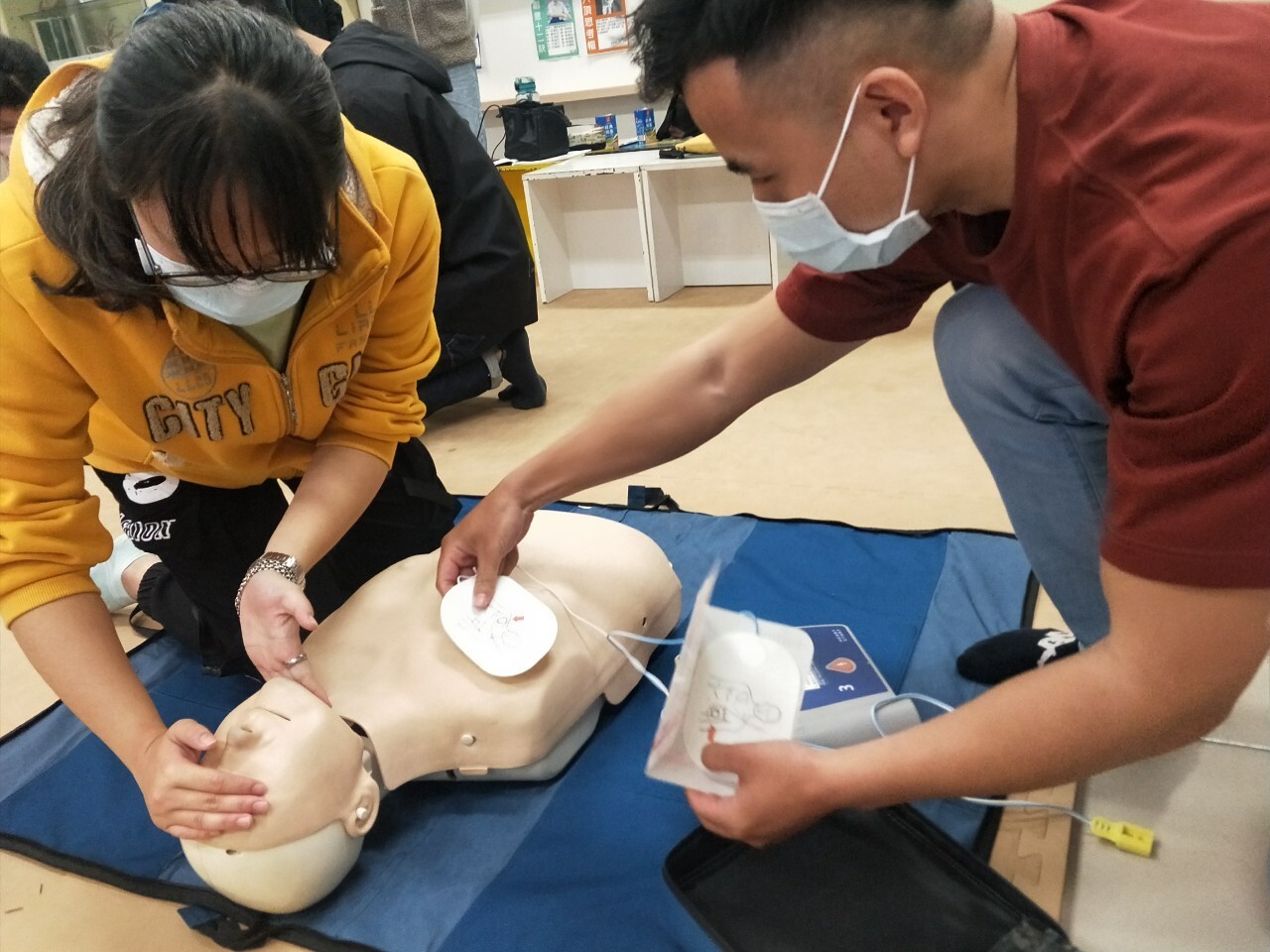 109 school year second semester training and education of first-aidersImage