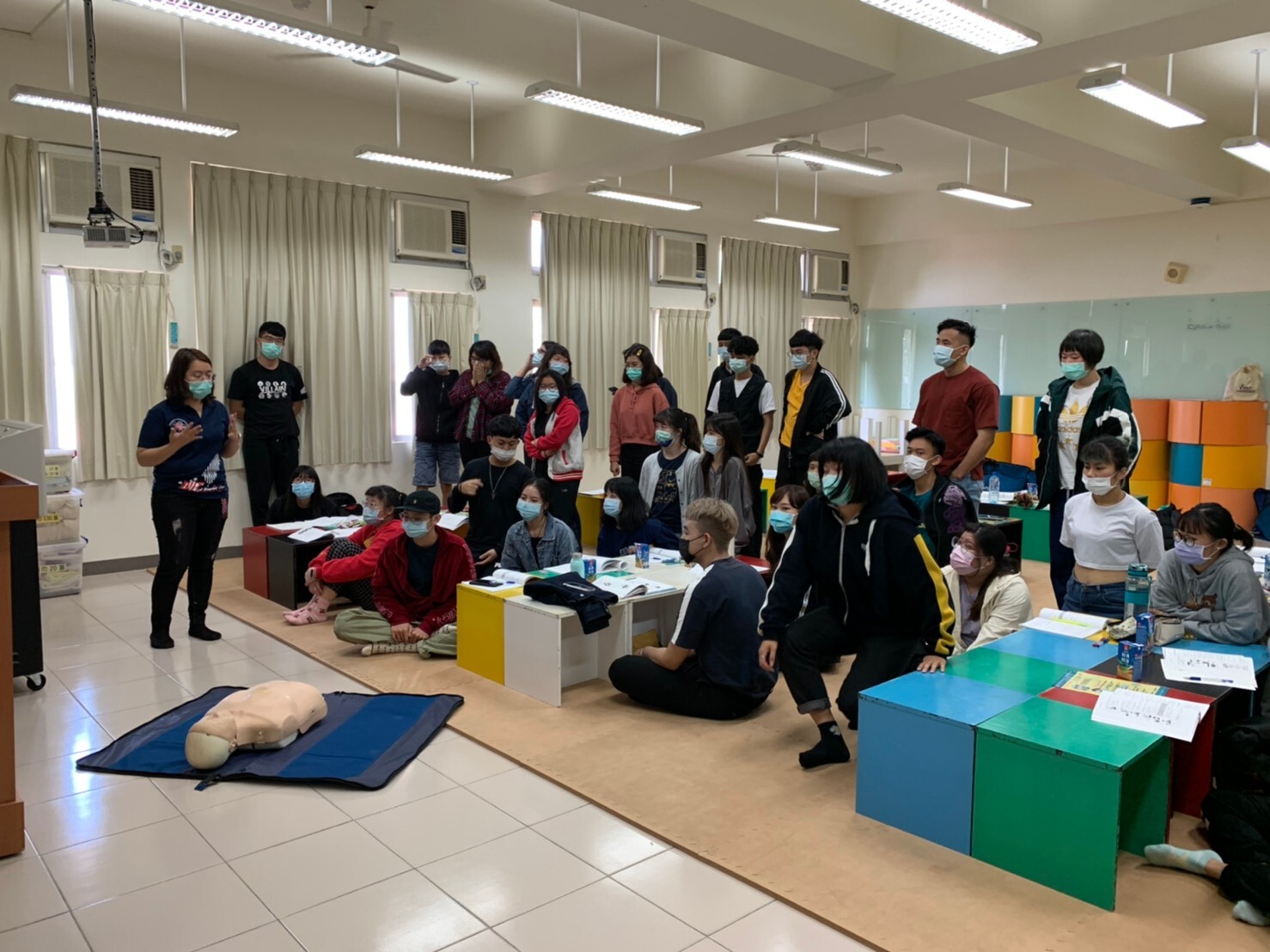 109 school year second semester training and education of first-aidersImage