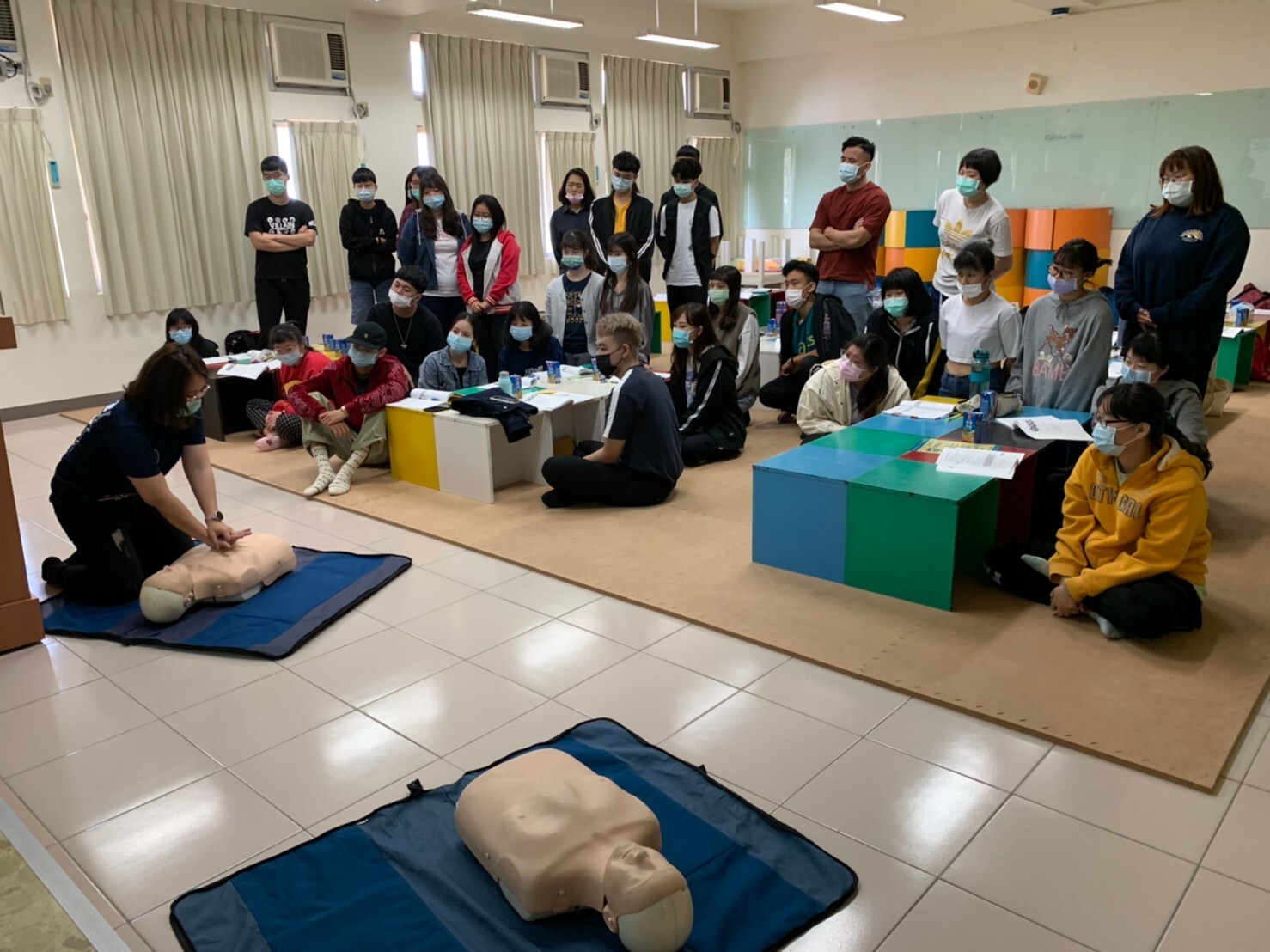 109 school year second semester training and education of first-aidersImage