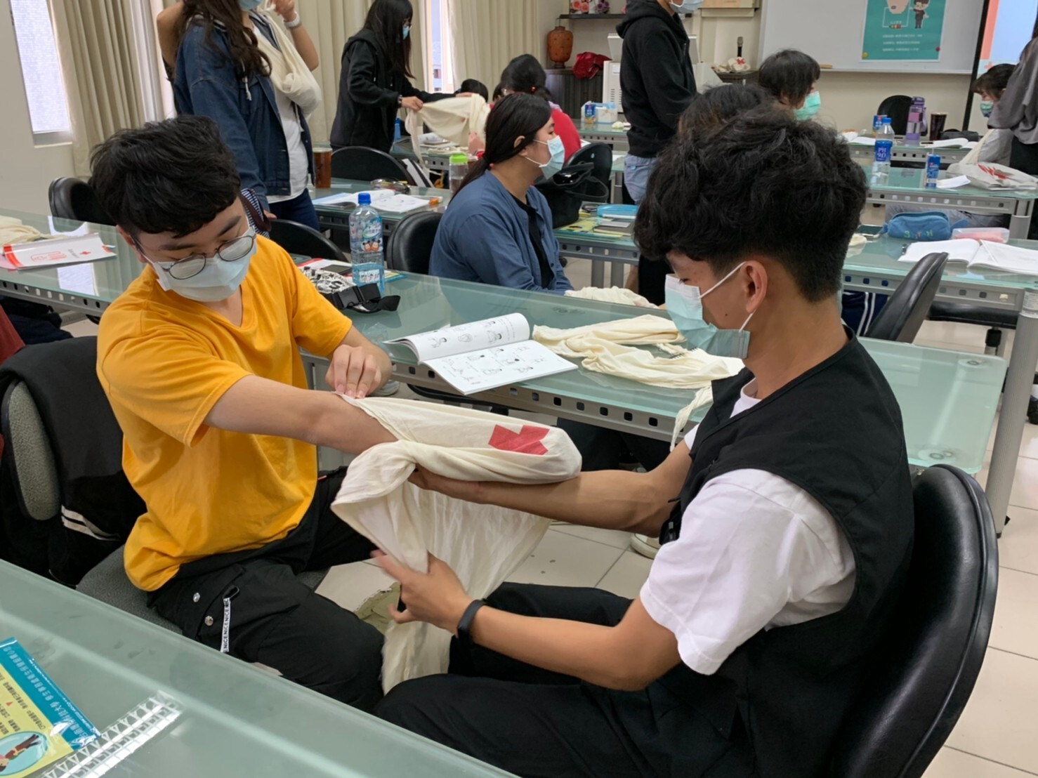 109 school year second semester training and education of first-aidersImage