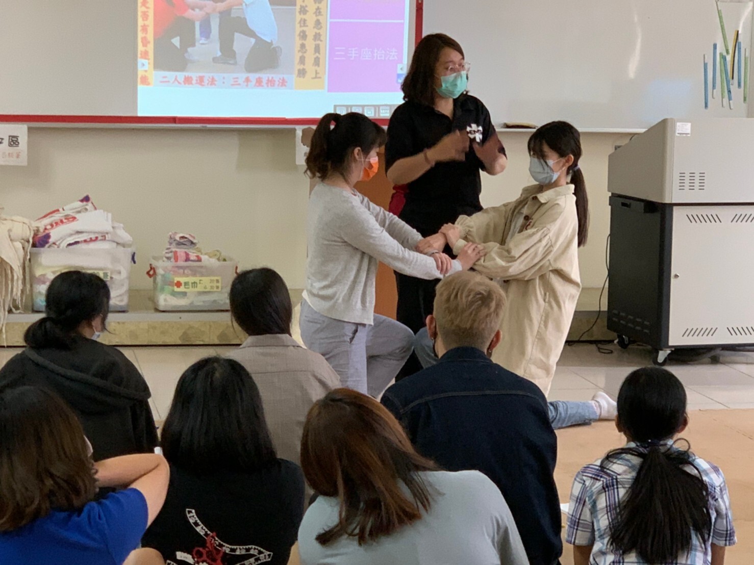 109 school year second semester training and education of first-aidersImage