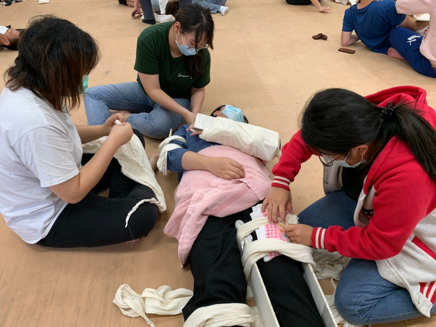 109 school year second semester training and education of first-aidersImage