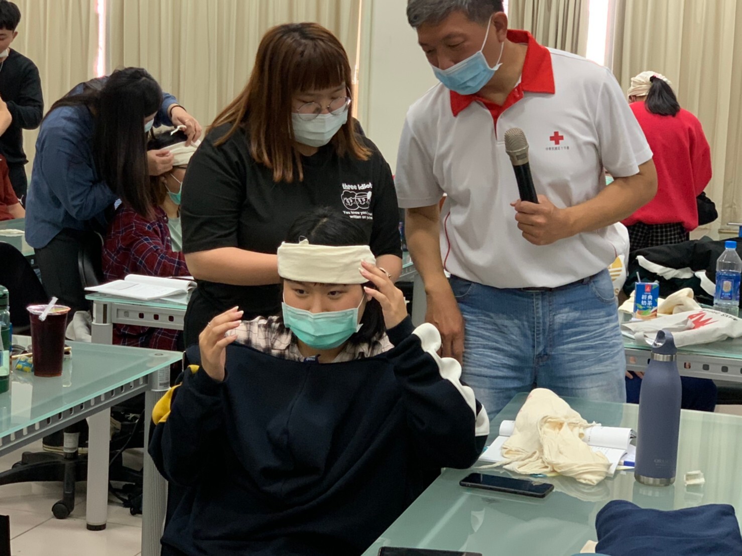 109 school year second semester training and education of first-aidersImage