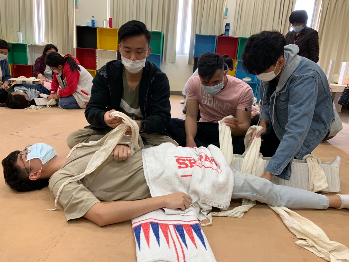 109 school year second semester training and education of first-aidersImage