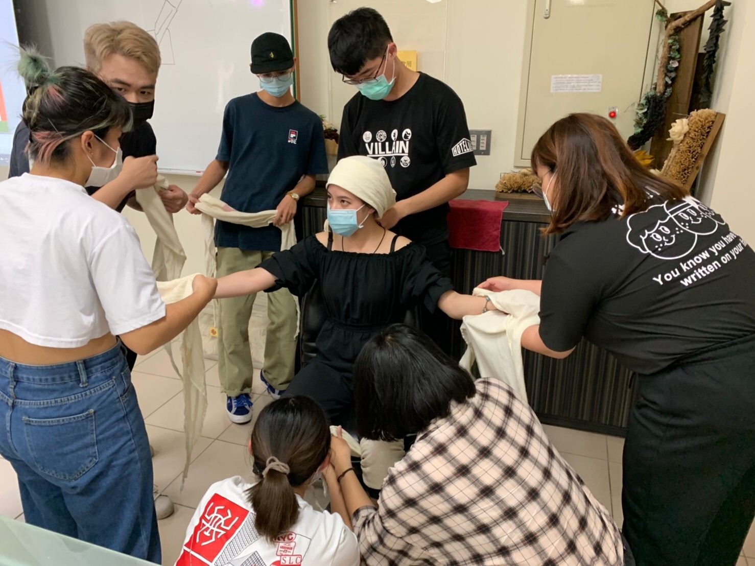 109 school year second semester training and education of first-aidersImage
