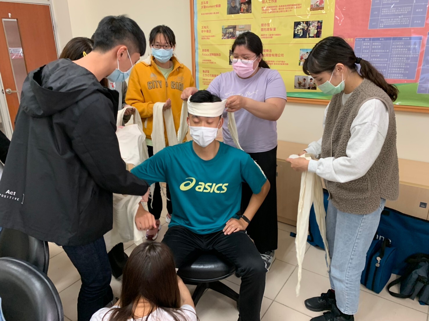 109 school year second semester training and education of first-aidersImage