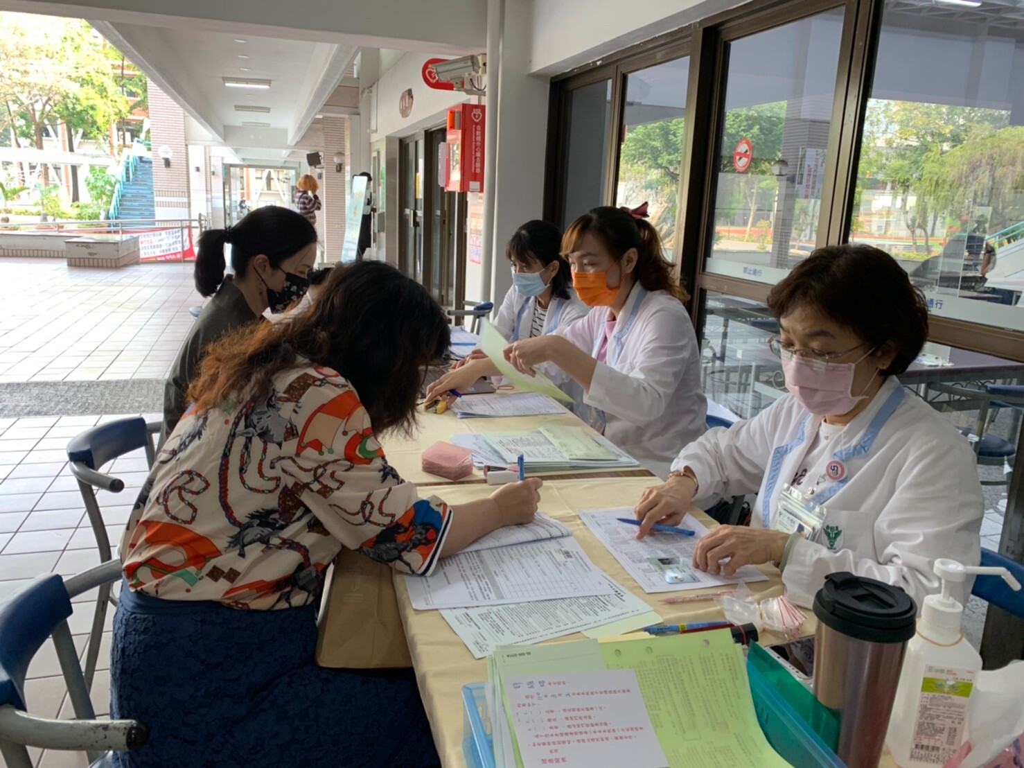 109 school year second semester faculty and staff age-limited health check activitiesImage