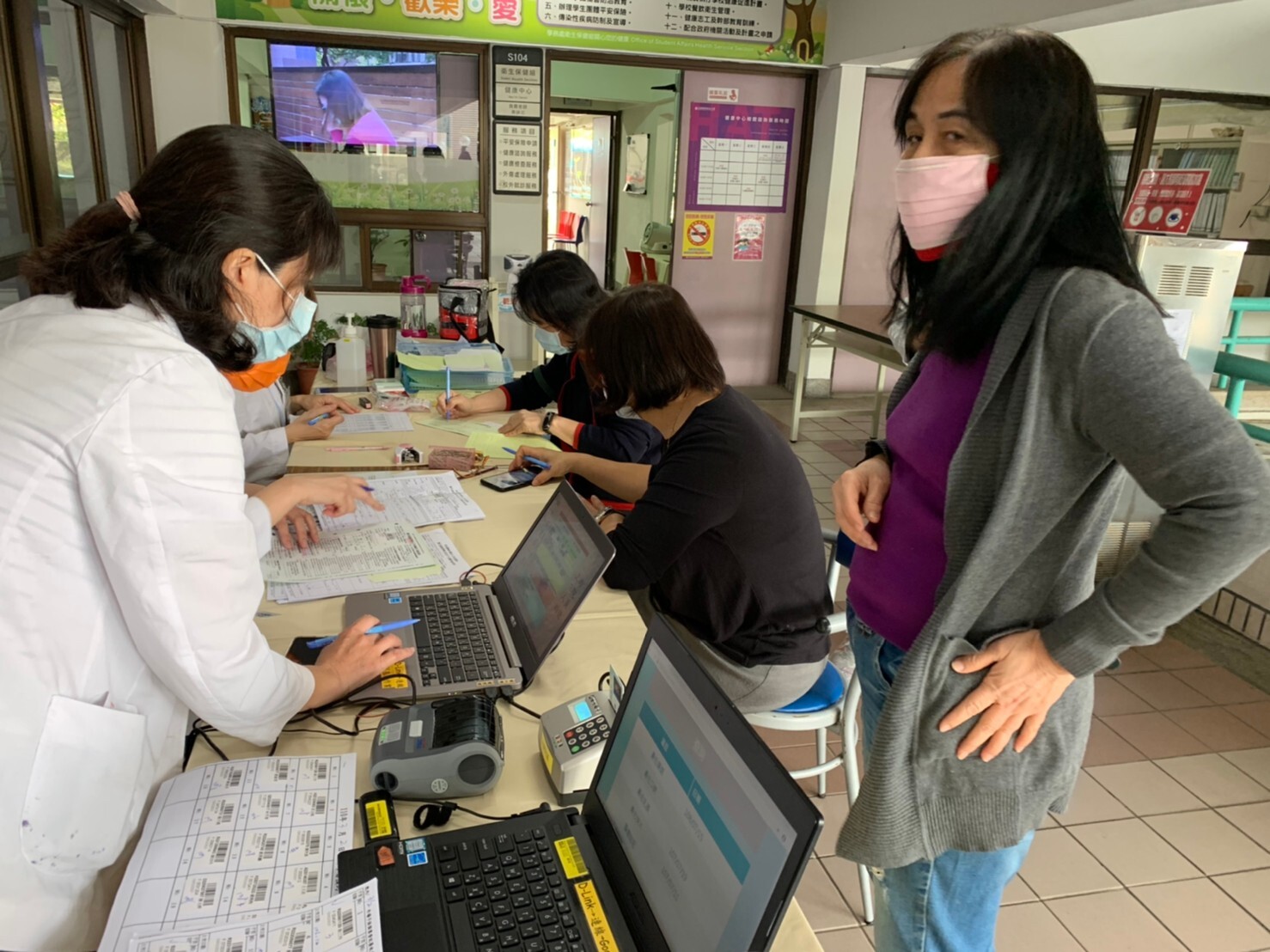 109 school year second semester faculty and staff age-limited health check activitiesImage