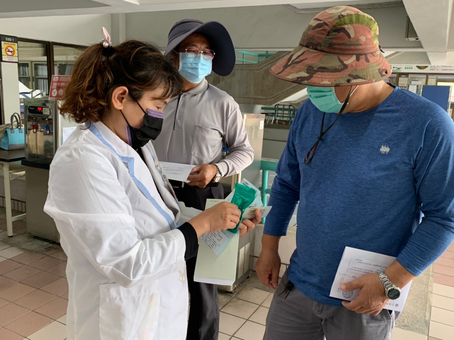 109 school year second semester faculty and staff age-limited health check activitiesImage