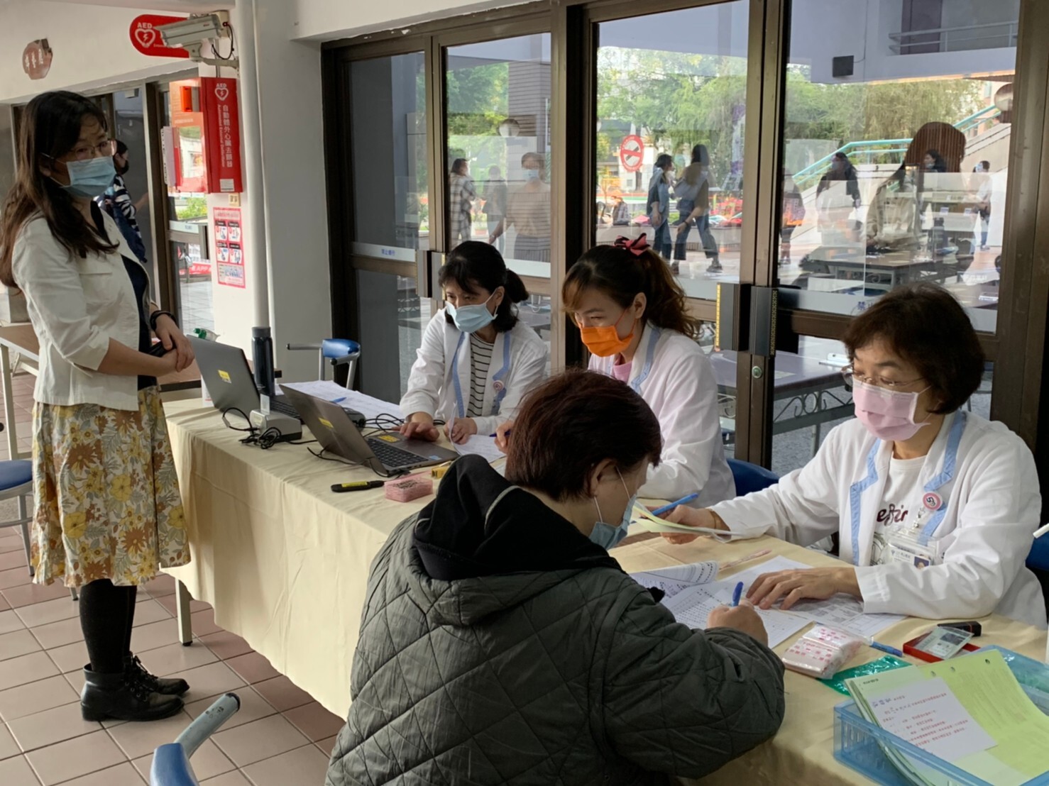 109 school year second semester faculty and staff age-limited health check activitiesImage