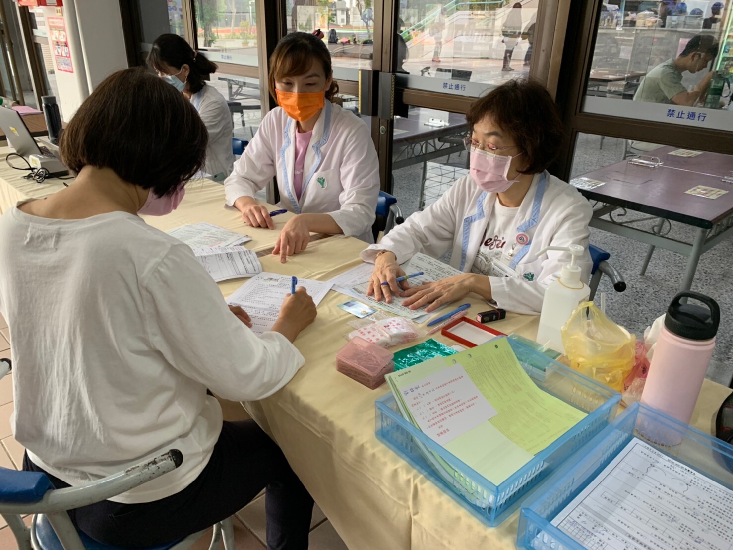 109 school year second semester faculty and staff age-limited health check activitiesImage