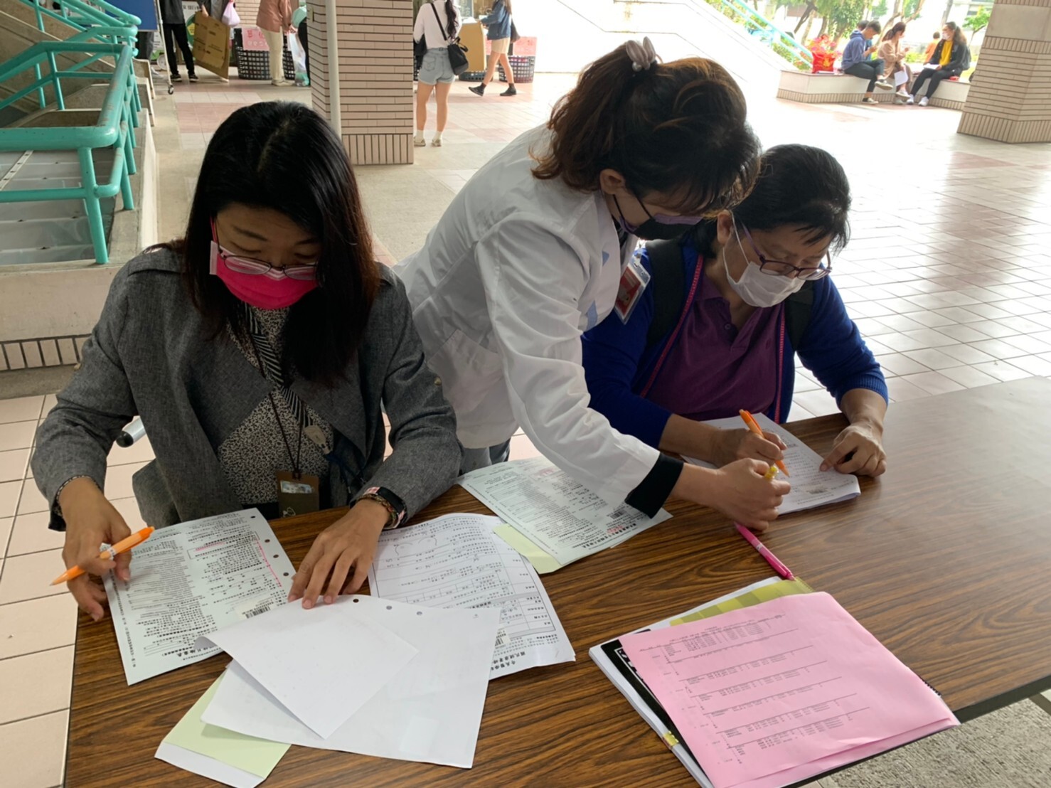 109 school year second semester faculty and staff age-limited health check activitiesImage