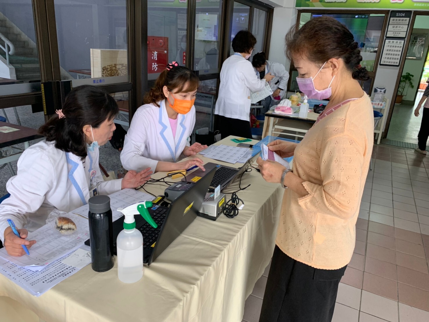 109 school year second semester faculty and staff age-limited health check activitiesImage