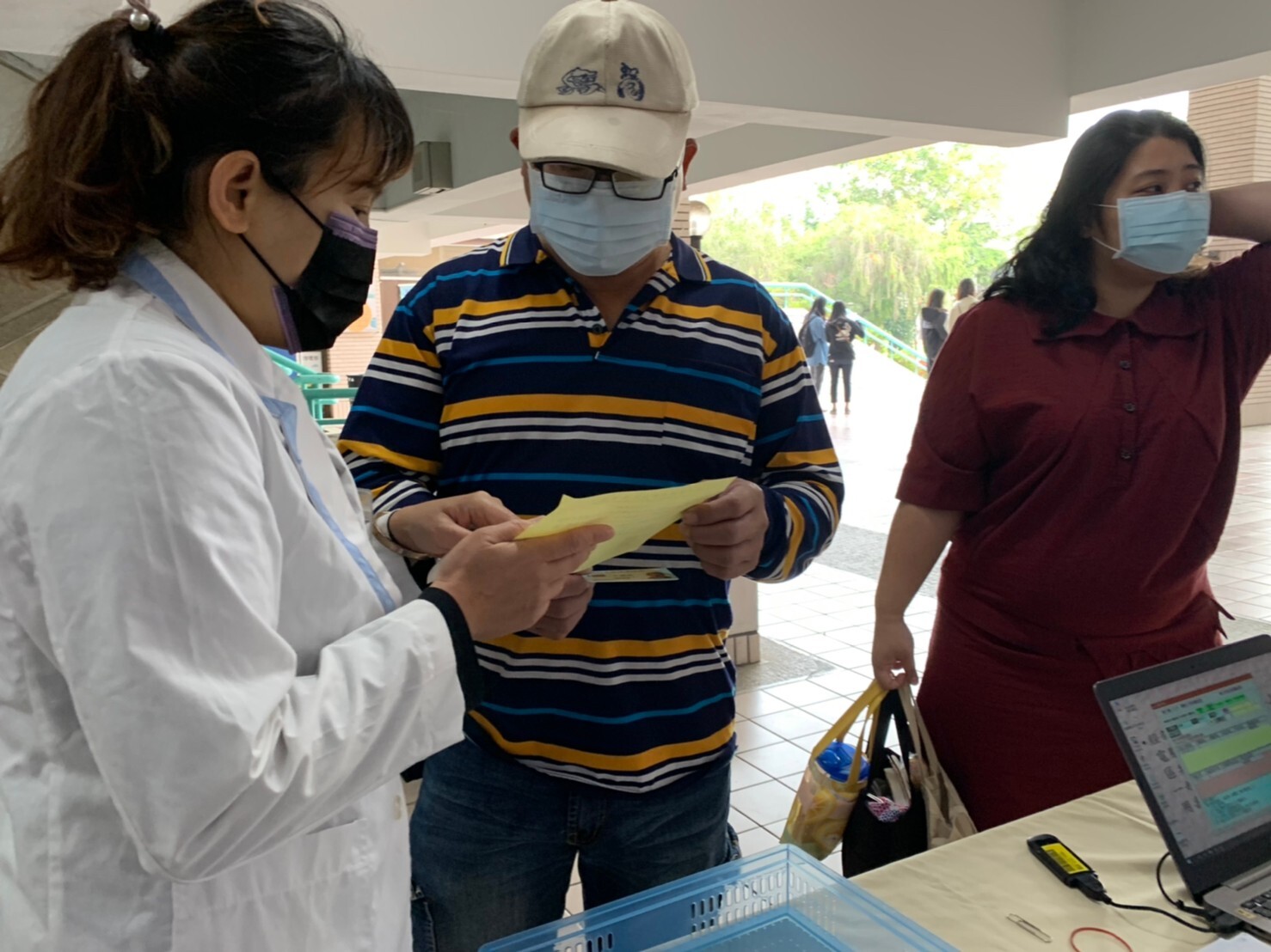 109 school year second semester faculty and staff age-limited health check activitiesImage