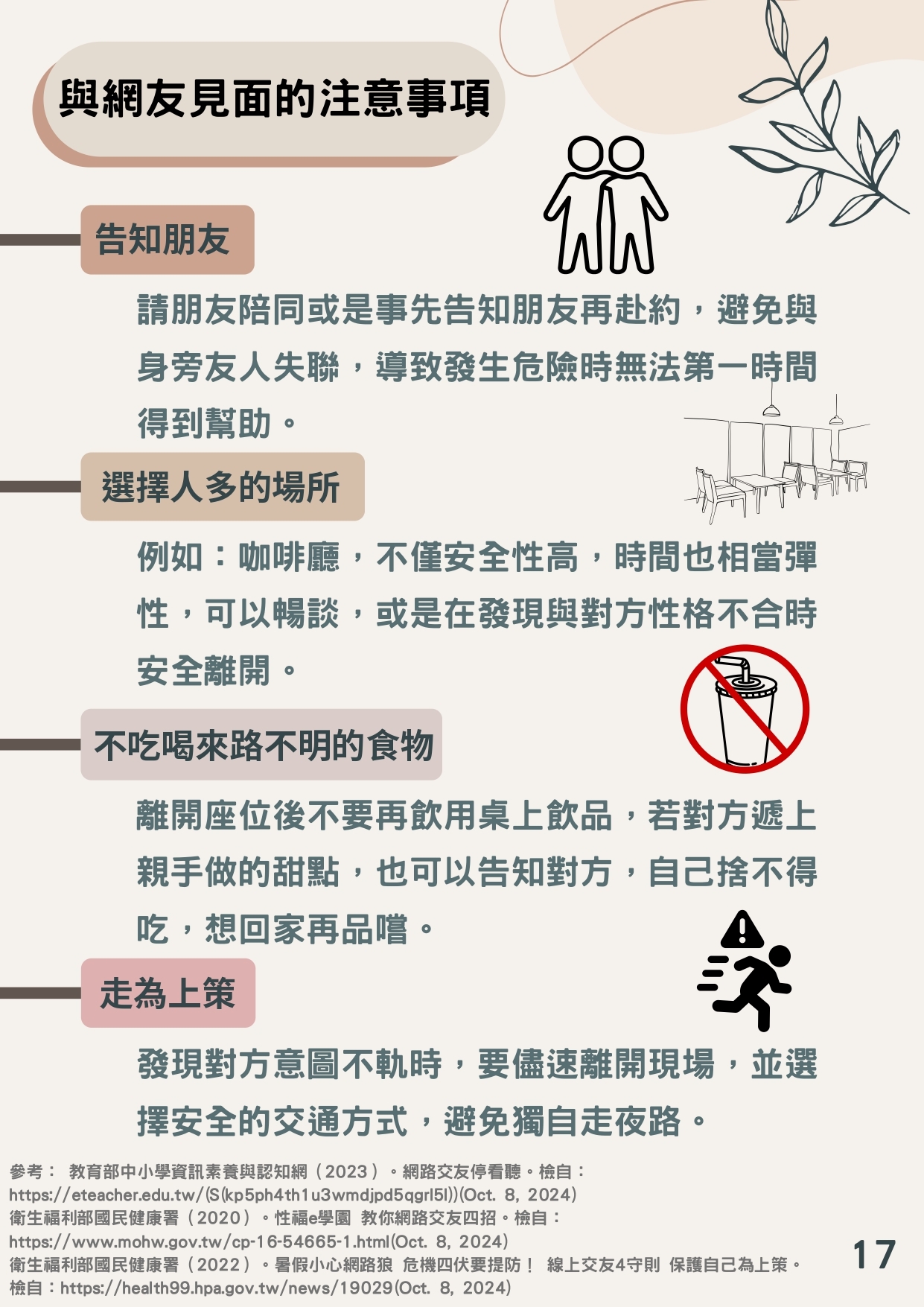 檢送「性教育議題懶人包」簡詳版衛教素材共3式，請妥為宣導運用，請查照。圖片