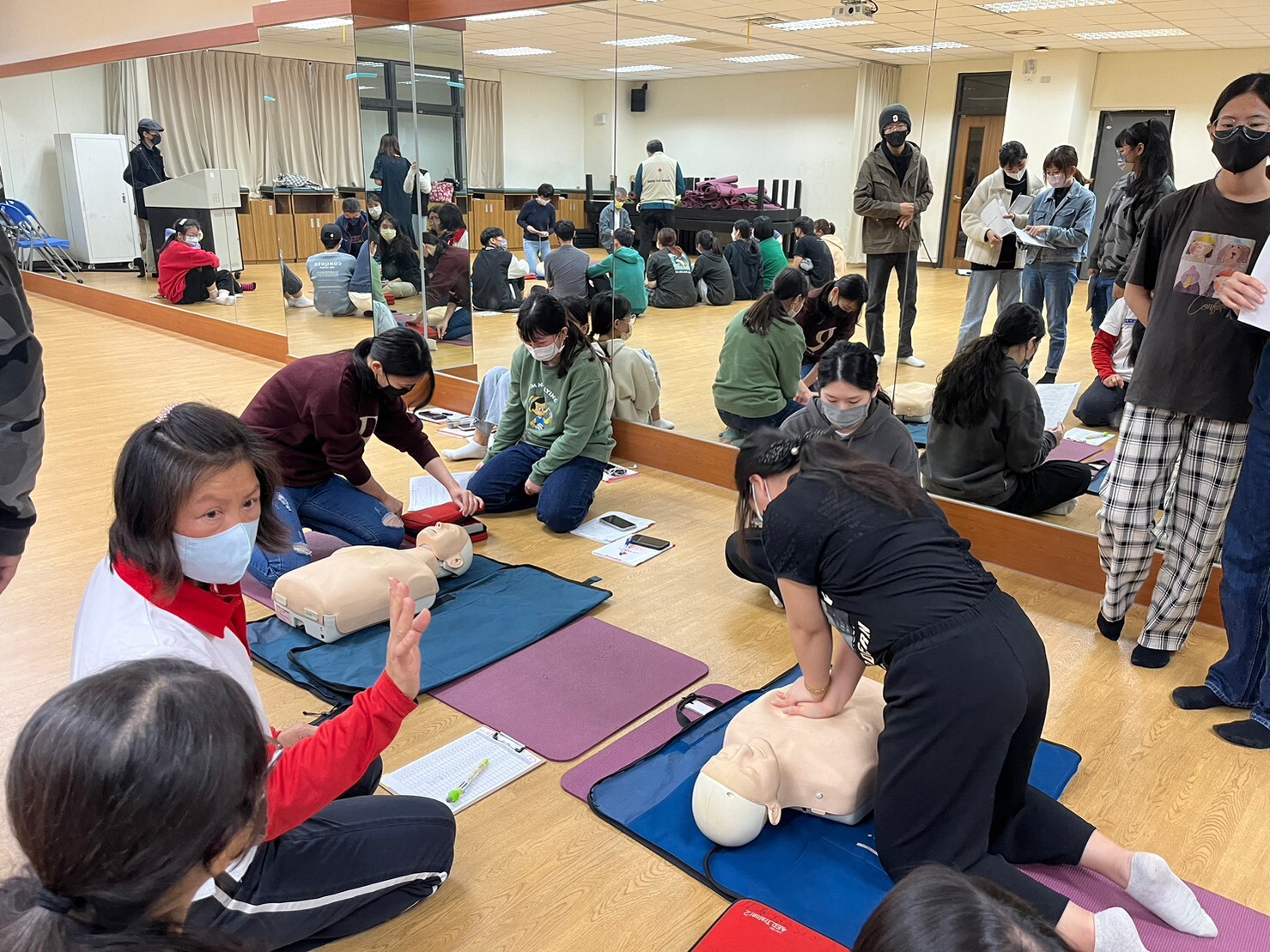 111學年度第二學期 基本救命術訓練Image